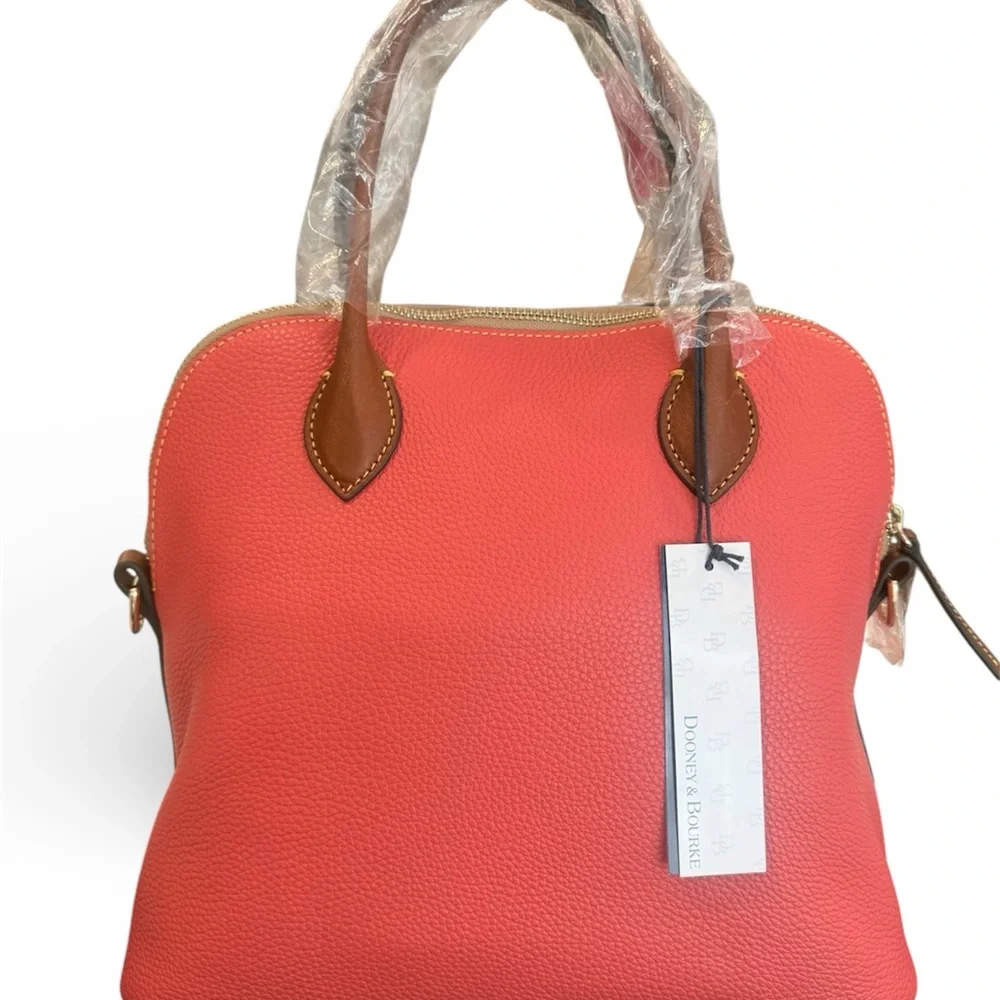 Dooney & Bourke large pebble grain dome satchel - Picture 3 of 7